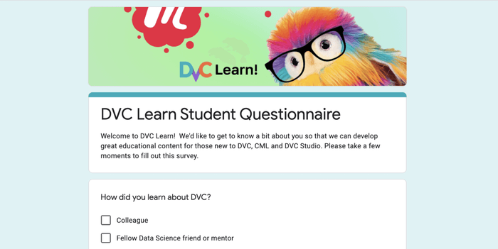 DVC Online Course survey